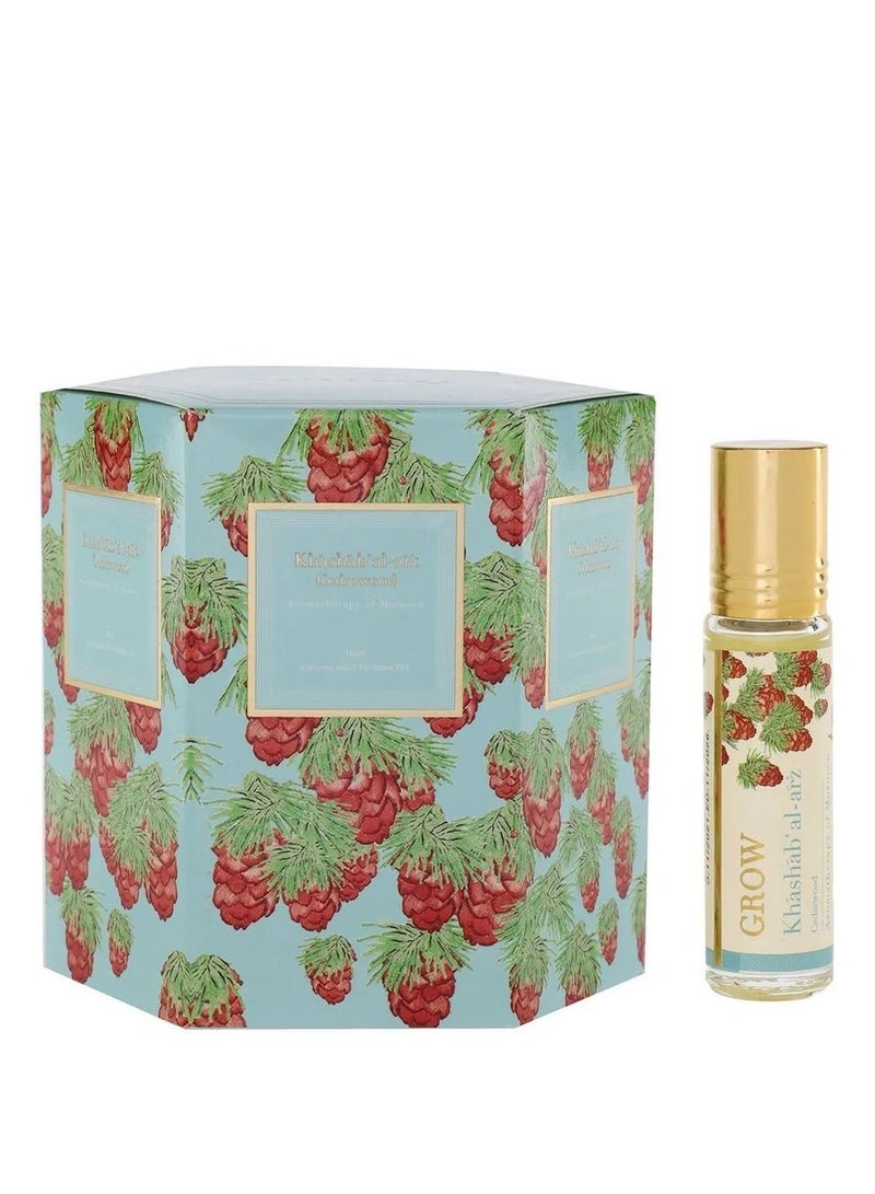 Jad Grow Khashab al-arz Cedarwood gifts sit- Unisex Roll-Onbest Arabic Perfume for new experience- Feel the Fresh Notes of Cedarwood- Long Lasting scent Alcohol free - 10 ml (Pack-of-6) - Image 4
